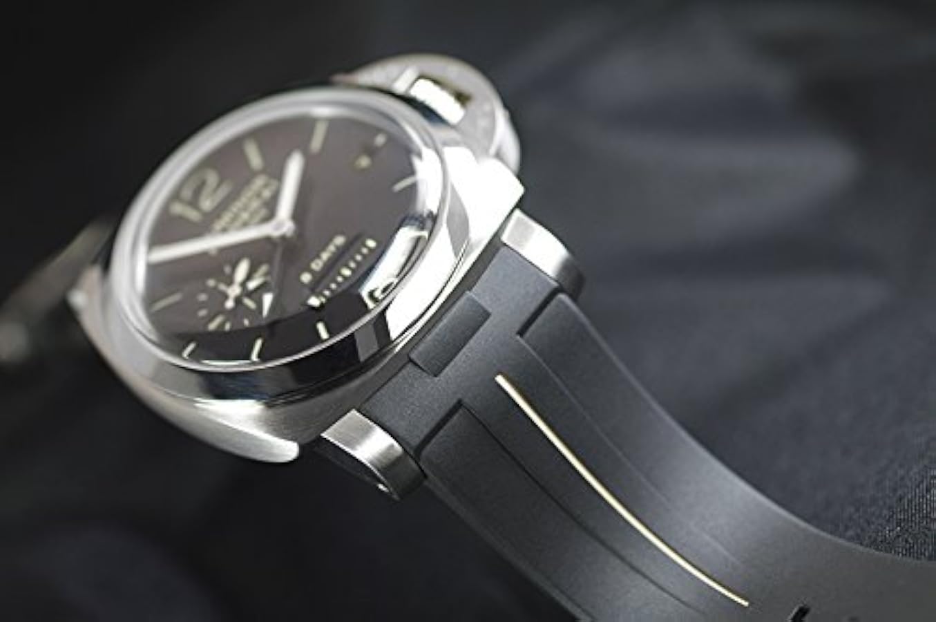 Amazon | [ラバービー] RUBBERB PANERAI専用ラバーベルト【パネライ