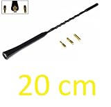  Universal Schwarz Original Ersatz-AM/FM Stab-Antenne Antenne Dach Schraube 20 cm 19,8 cm Zoll