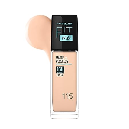 Maybelline New York Liquid Foundation, Matte Finish,