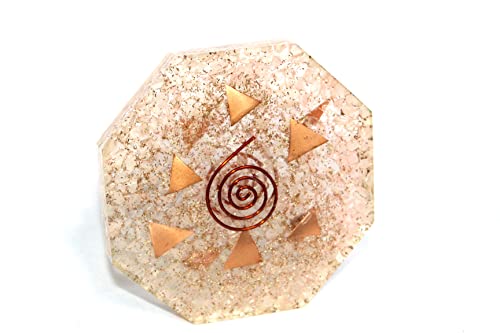 Jet International Jet New Rose Orgone Vastu Plate Free Booklet Crystal Therapy Energy Generator Crystal Gemstones Unique Rare Science Construction Vedic Astrology