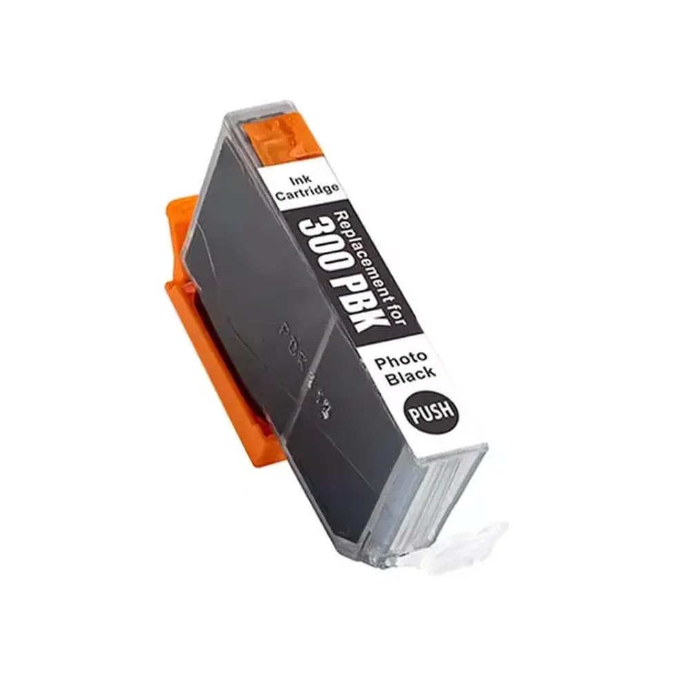 Cartouche PFI-300 compatible pour imprimante Canon ImagePROGRAF PRO-300 en noir photo PBK
