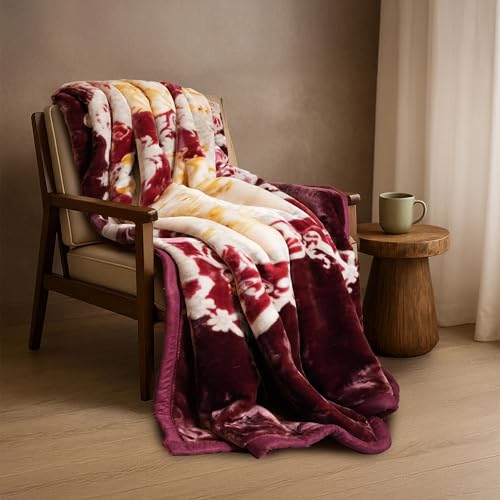 Image of MYTRIDENT Classic Plushmare Double Blanket, Juliet