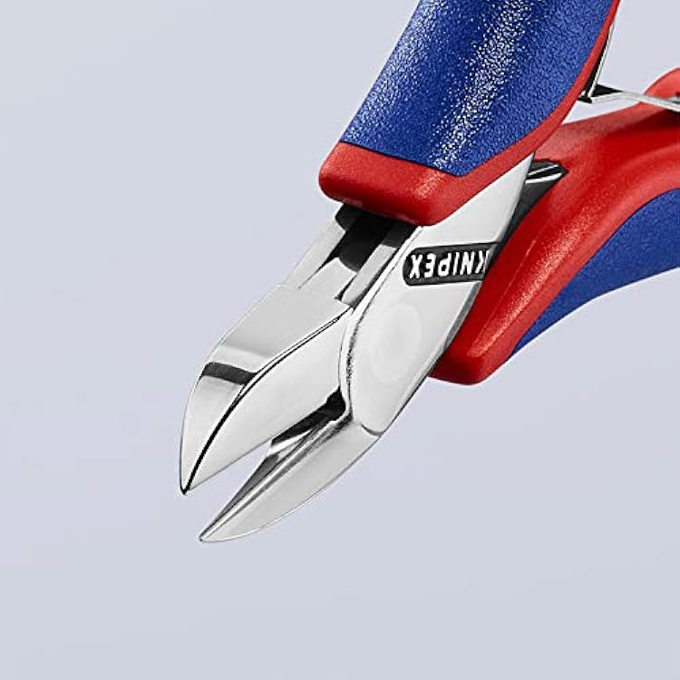 Pinces Coupantes Côté ESD Knipex 77 22 115 – Pour électronique, Isolées, Longueur 115 Mm, Fabriqué En Allemagne