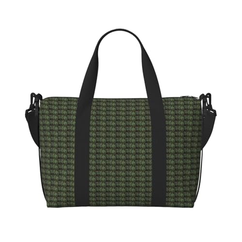 Sac de voyage imprimé paon finitions soignées pour homme et femme