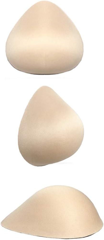 1 Pair Cotton Breast Forms Light Ventilation Sponge Boobs for Women Mastectomy Breast Cancer Support by Ninery Ave