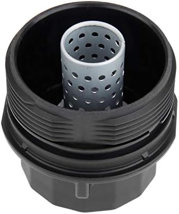 Aupoko Car Oil Filter Housing Cap Assembly, Replace# 19185631, 917-039, 15620-37010, Fits for Toyota Corolla Prius/Prius V Matrix Lexus CT200h Scion iM XD, 1.8L Engines