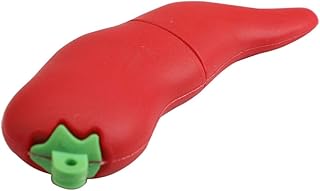 Uonlytech 1 PC Flash Drive Pimenta Stick De Memória USB 20 Stick De Memória Silicone U Disk Food U Disk Food Pen Drive 8G Stick De Memória 8G Pendrive Pendrive USB Stick De Memória Cartoon