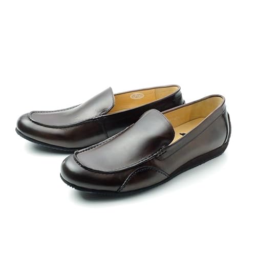 [three generations] �X���[�W�F�l���[�V�����Y2427-211 �����Y ���U�[ �h���C�r���O�V���[�Y �{�v �o���v���J�V�� �r�W�l�X �J�W���A�� �V���[�Y �_�[�N�u���E��, EURO 40 (25.0-25.5cm)