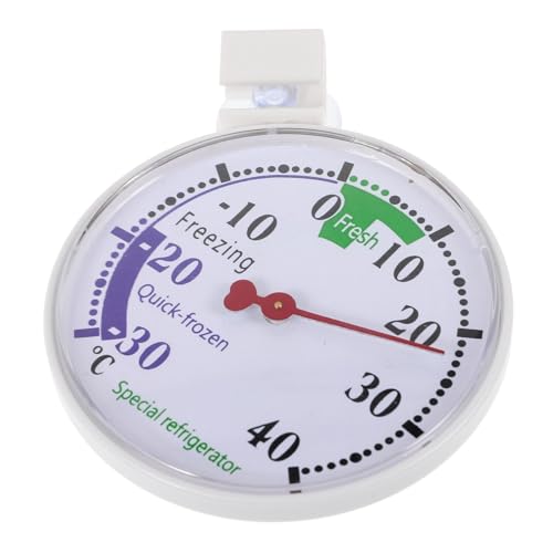 TOPBATHY Termómetro Para Nevera y Congelador Medidor De Temperatura Indicador De Cuadrante