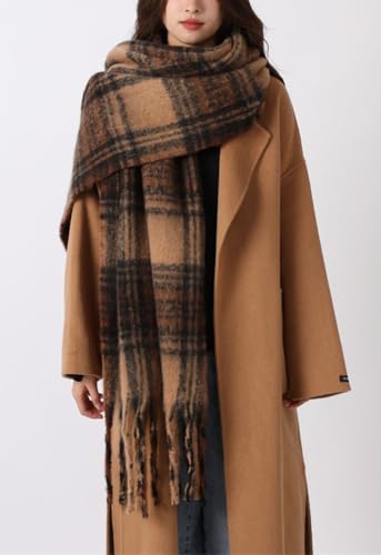 Winter Scarf Women Cold Weather Large Winter Scarves Warm Thick Fashion Cashmere Scarf Cotton Blanket Scarves Wraps3