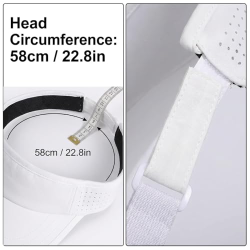 Visera para mujer con ala ancha y ventilación miniatura 5