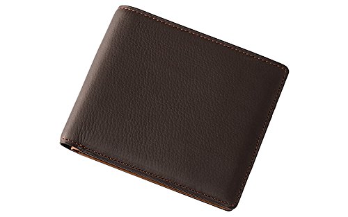 【キプリス】二つ折り財布(カード札入)■シルキーキップ 1711(チョコ)