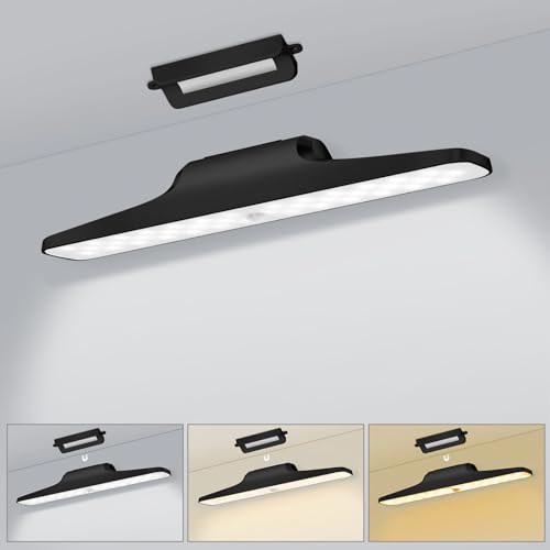 Luce Armadio LED con Sensore di Movimento Luce LED Sottopensile Luci Notturna Dimmerabile Controllo 4 Modalità Lampada Guardaroba Luce da Esposizione USB Ricaricabile Cucina Scale Corridoio Garage