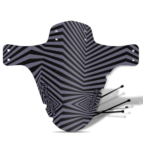 Riesel Design Mudguard - Schlamm:PE - MTB Schutzblech inkl. Kabelbinder/Stylisches Fahrrad Schutzblech & modernes Mountainbike Schutzblech für Jede Fahrradgröße 20-29 Zoll