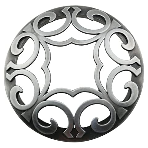 ZZHXSM Shade Cover for Candle Jars Candles Gifts Ladies Candle Accessories Silver Tone Aluminum Alloy Candle Toppers Scented Candles Cover Cover