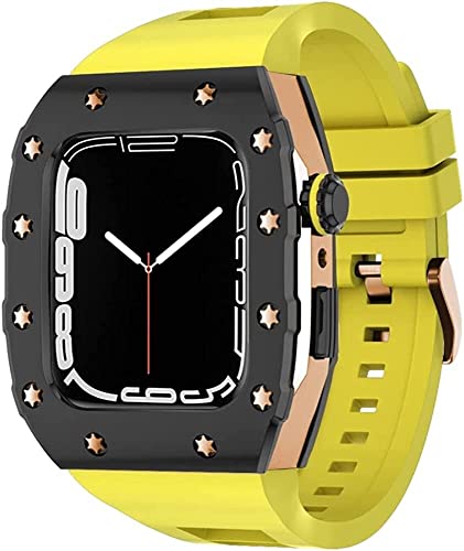 Kit de modification de bracelet de montre en silicone et boîtier iWatch 45mm