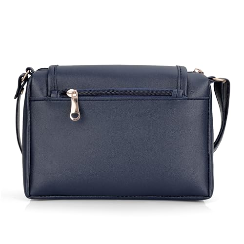 Image of J I ACCESSORIES Women's Stylish Crossbody Sling Bag - Elegant PU Leather Small Shoulder Purse with Adjustable Strap - Casual & Travel Handbag