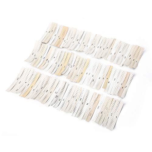 Xiuganpo 1800 Pcs 0603 High Performance SMD Chip Resistor Kit with 90 Values ​​for Electronic Components