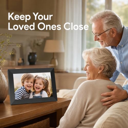 Digital Picture Frame, 10.1" WiFi IPS Touch Screen, Digital Photo Frame Gift,32GB Memory,Instant App Sharing,HD Touchscreen, for Parents&Grandparents - image 6
