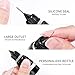 Gem Glue for Nails | 10ml Rhinestone Glue Quick Drying,Strong Adhesive 3D Design Accessories Needle Head Rhinestone Nail for Beginners, Home Travel Nail Salon Use