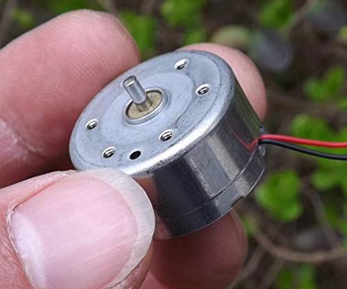 Davitu DC Motor - 200PCS/LOT 300 Motor Small Motor Miniature Permanent Magnet Small Motor 5V DC Solar motor(6.8)