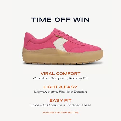 Image of Dr. Scholl's Shoes Women's Time Off Win Sneaker, Retro Sneakers for Women