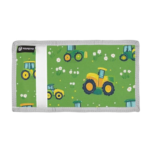 Boys Trifold Outdoor Sports Wallet for Kids Wallets Credit ID Card Slim Small Coin Purses Cars2