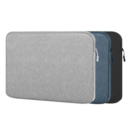 Housse ordinateur portable 16 pouces antichoc avec revêtement déperlant gris