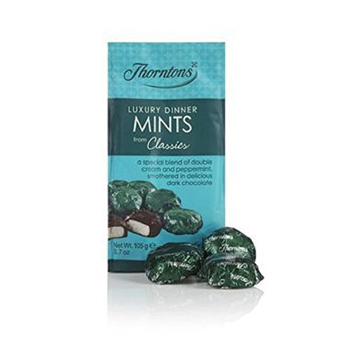 Amazon.com : Thorntons Classics Luxury Dinner Mint Bag (105g) (Pack of ...