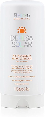 Filtro Solar para Cabelos Amend Essencial Defesa Solar, 180g