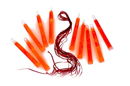 KnickLichter Neon Fun 10 Luces de Curva Naranja | Aprox. 8 Horas de Tiempo de Funcionamiento | 150 x 15 mm | Maxi Power