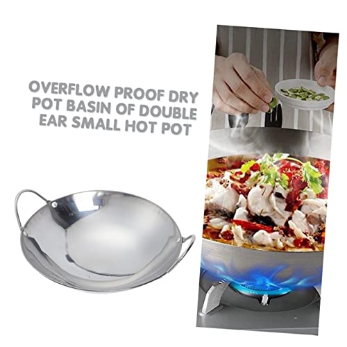 Set de 2 Woks de Acero Inoxidable con Doble Asa miniatura 2
