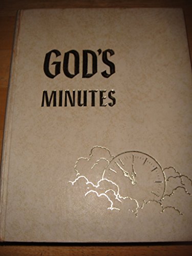God's minutes, B0007F4BS0 Book Cover