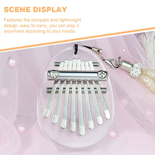 BIENKA Kalimba Pouce Piano 8 Touches Clair Acrylique Doigt Piano Transparent Kalimba avec lanière Cadeaux de fête d… - Les Beatles, Paul McCartney, John Lennon, RIngo Starr, George Harrison BIENKA Kalimba Pouce Piano 8 Touches Clair Acrylique Doigt Piano Transparent Kalimba avec lanière Cadeaux de fête d… – Image 6