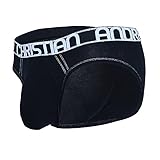 Andrew Christian Almost Naked Cotton Brief, Athletic Blue, Medium