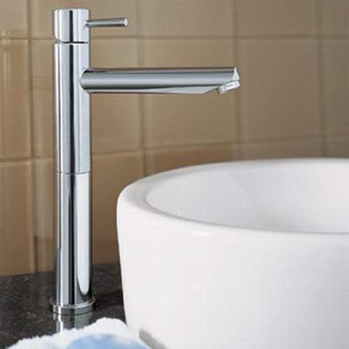 Polished Chrome Single Handle Vessel Bathroom Faucet