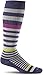 Sockwell Women's Orbital Stripe Socks, Concorde, Medium/Large