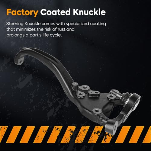 Front Right Suspension Steering Knuckle Fit for Chrysler 300 2012-2023 RWD, for Dodge Challenger 2012-2023 (wo/Brembo Brakes), Charger 2012-2023 RWD (wo/Brembo Brakes), Passenger Side, 698-298 698298 by Youxmoto - Used condition - Image 5