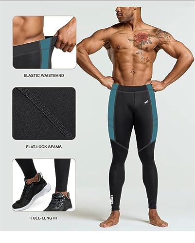 Image of JUST RIDER Compression Pants for Gym, Running, Swimming and Sports | Compression Lower for Men | Mens Gym Tights