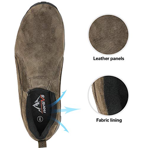 NORTIV 8 Men's Slip On Loafer Walking Shoes3