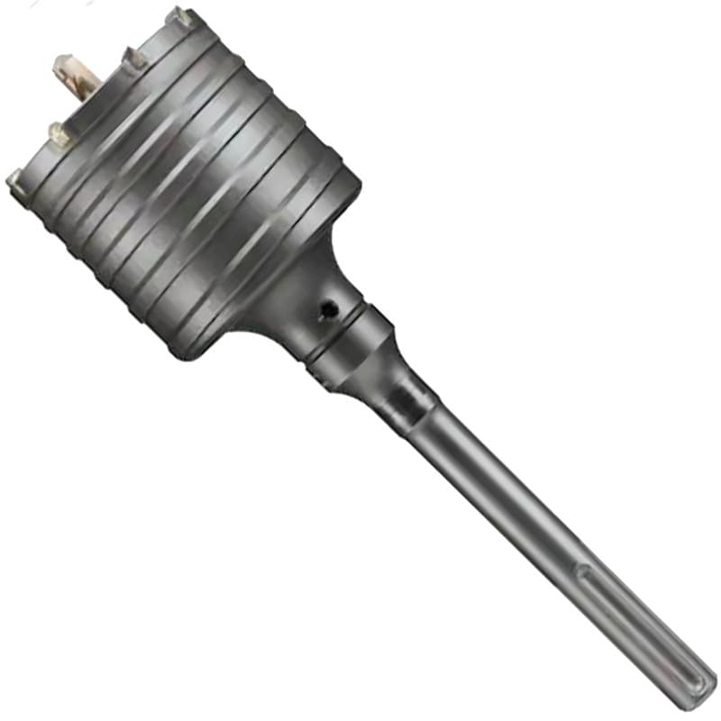 Broca de núcleo de martillo giratorio con punta de carburo de 4 12 pulgadas (4.528 in) SDS MAX, MESA DIAMOND