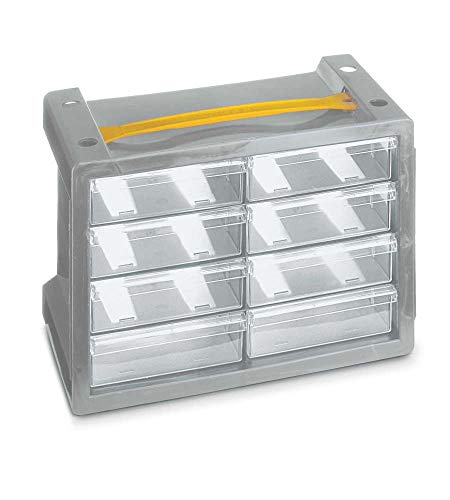 Terry Cassettiera Bricolage Poker 8 Grigio Sky L27,9 X P15 X H19,5