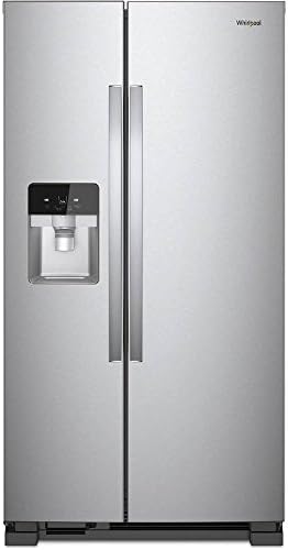 Whirlpool WRS321SDHZ 21 Cu. Ft. Stainless Side-by-Side Refrigerat...