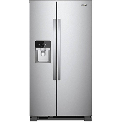 Whirlpool WRS321SDHZ 21 Cu. Ft. Stainless Side-by-Side Refrigerator