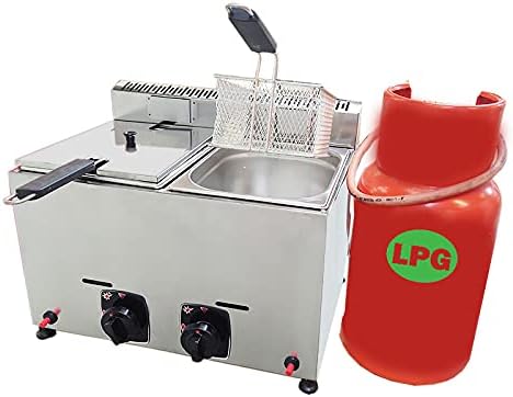 Deep Fryer 16 LT - TB-Industrial Propane - LPG Deep Fryer. CE Certificate (16 LT)