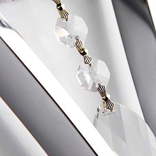 Lámpara de pared de cristal moderna para dormitorio y pasillo 4