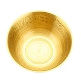 Dekorative schalen zur dekoration – die gesamte schale ist aus kupfermaterial mit aufwendig geschnitzten und gemalten mustern, räucherschale