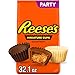 Reese's Chocolate Peanut Butter Cup Candy Assortment (Dark, Milk, and White Creme), Miniatures, Party Bag