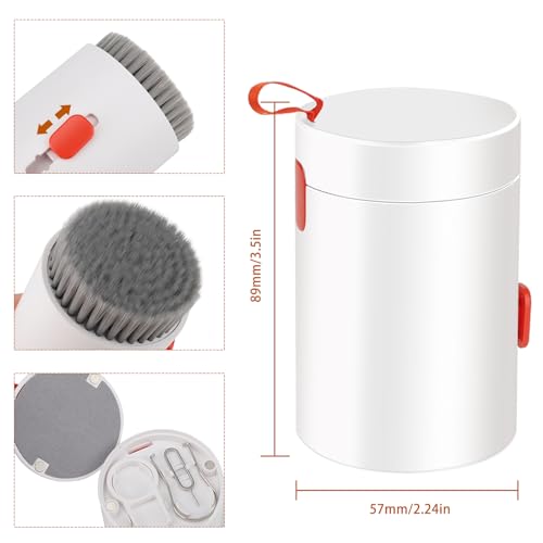 Kit de Nettoyage Électronique 20 in1, Nettoyant Ordinateur PC Clavier et Ecran Multifonctionnelle, Brosse de Nettoyage de Fente Clavier Portable pour Tablette, Téléphones, Écouteurs, Appareils Photo – Image 4