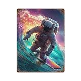 space 62 market 【Matériau : Fer de haute qualité, image haute définition, robuste et durable, résistant à la décoloration, style rétro et élégant.